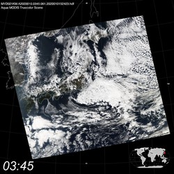 Level 1B Image at: 0345 UTC