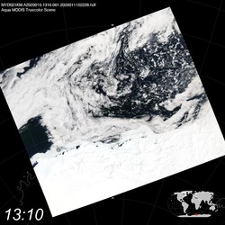 Level 1B Image at: 1310 UTC