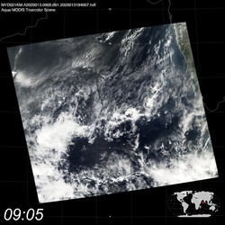 Level 1B Image at: 0905 UTC