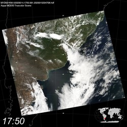 Level 1B Image at: 1750 UTC