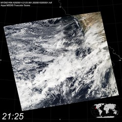 Level 1B Image at: 2125 UTC