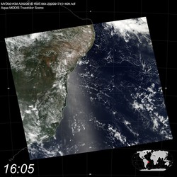 Level 1B Image at: 1605 UTC