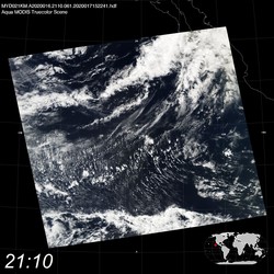 Level 1B Image at: 2110 UTC