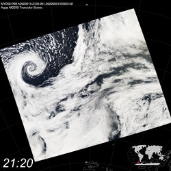 Level 1B Image at: 2120 UTC