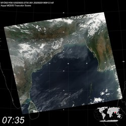 Level 1B Image at: 0735 UTC