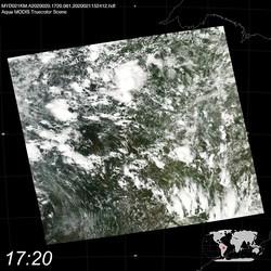 Level 1B Image at: 1720 UTC