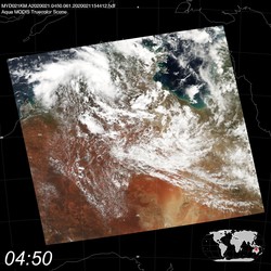 Level 1B Image at: 0450 UTC