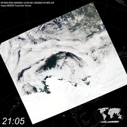 Level 1B Image at: 2105 UTC