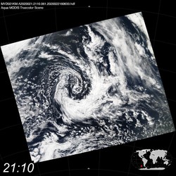 Level 1B Image at: 2110 UTC