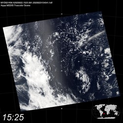 Level 1B Image at: 1525 UTC