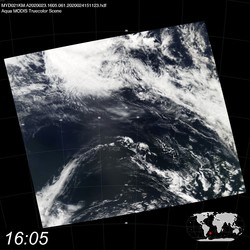 Level 1B Image at: 1605 UTC