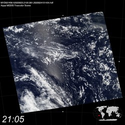 Level 1B Image at: 2105 UTC