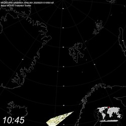 Level 1B Image at: 1045 UTC