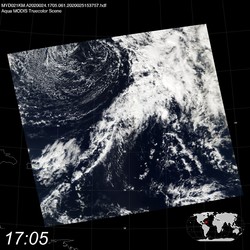 Level 1B Image at: 1705 UTC