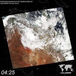 Level 1B Image at: 0425 UTC