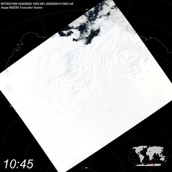 Level 1B Image at: 1045 UTC