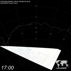 Level 1B Image at: 1700 UTC