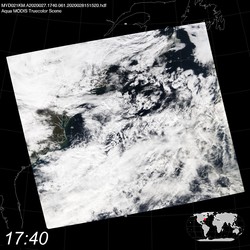 Level 1B Image at: 1740 UTC