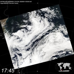 Level 1B Image at: 1745 UTC