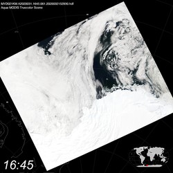 Level 1B Image at: 1645 UTC