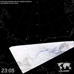 Level 1B Image at: 2305 UTC