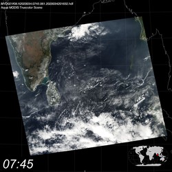 Level 1B Image at: 0745 UTC