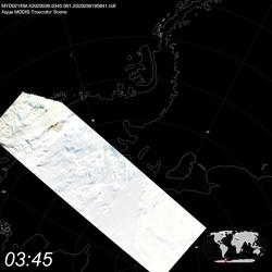 Level 1B Image at: 0345 UTC