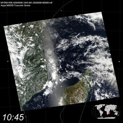 Level 1B Image at: 1045 UTC