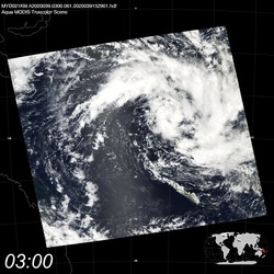 Level 1B Image at: 0300 UTC