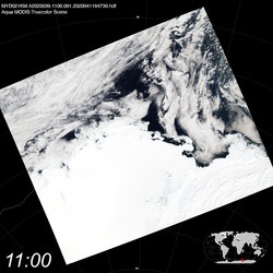 Level 1B Image at: 1100 UTC