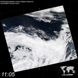 Level 1B Image at: 1105 UTC