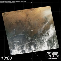 Level 1B Image at: 1300 UTC