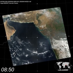 Level 1B Image at: 0850 UTC