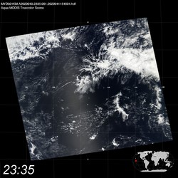 Level 1B Image at: 2335 UTC