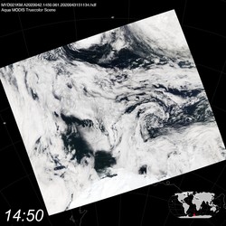 Level 1B Image at: 1450 UTC