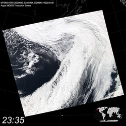 Level 1B Image at: 2335 UTC