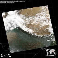 Level 1B Image at: 0745 UTC