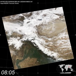 Level 1B Image at: 0805 UTC