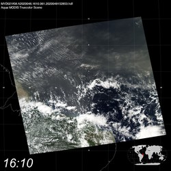 Level 1B Image at: 1610 UTC