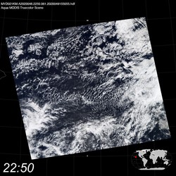 Level 1B Image at: 2250 UTC