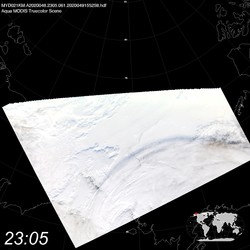 Level 1B Image at: 2305 UTC