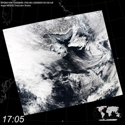 Level 1B Image at: 1705 UTC