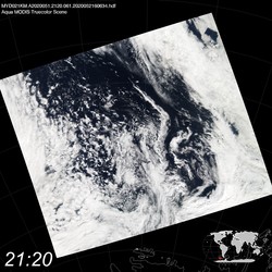 Level 1B Image at: 2120 UTC