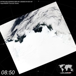 Level 1B Image at: 0850 UTC