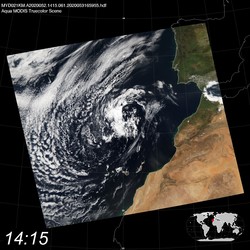 Level 1B Image at: 1415 UTC