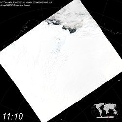 Level 1B Image at: 1110 UTC