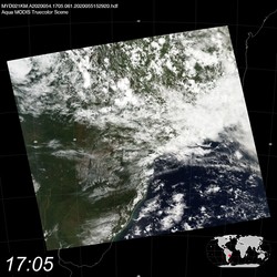 Level 1B Image at: 1705 UTC