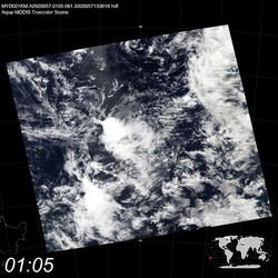 Level 1B Image at: 0105 UTC