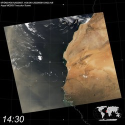 Level 1B Image at: 1430 UTC