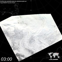 Level 1B Image at: 0300 UTC